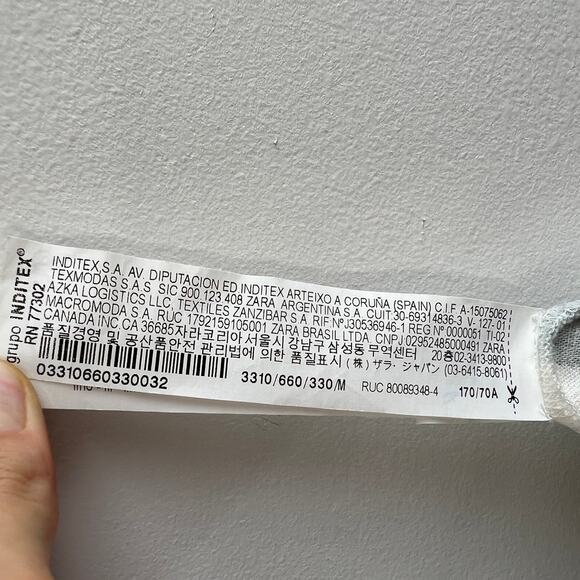 ZARA Sarong Striped Wrap Skirt Tie Waist Multi-Color Boho Size M Medium - Picture 6 of 7